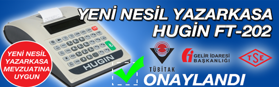 hugin ft202 yazarkasa